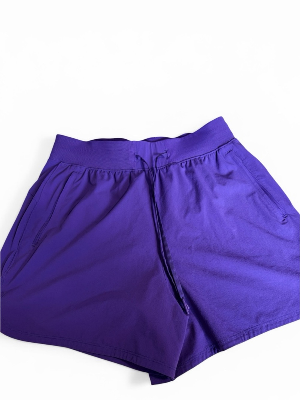 Lululemon Purple Athletic Shorts Size 6 Running Gym Athleisure